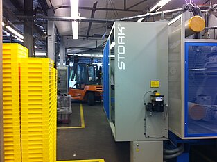 Linke Seite der 60t Maschine